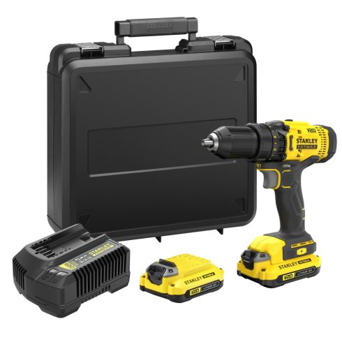 STANLEY FATMAX 18 Volt-os V20 akkumulátoros fúrócsavarozó                                             SFMCD700C2K-Q