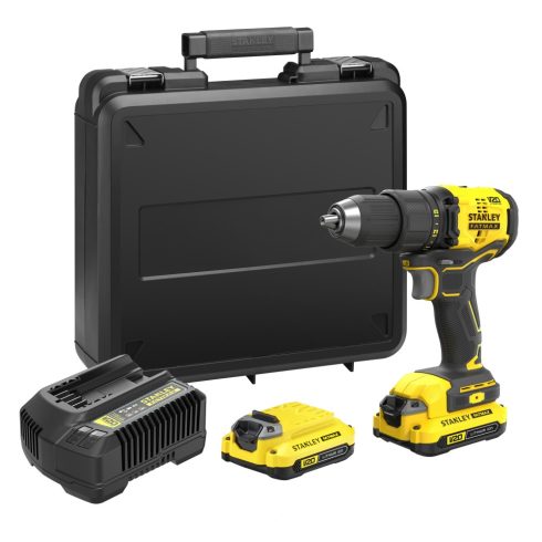 STANLEY FATMAX 18 Volt-os V20 akkumulátoros fúrócsavarozó                                             SFMCD710C2K-Q