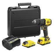   STANLEY FATMAX 18 Volt-os V20 akkumulátoros fúrócsavarozó                                             SFMCD710D2K-Q