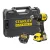 STANLEY FATMAX V20 kefementes fúró-csavarozó, 1x2Ah akkuval, töltővel, 1900ford/perc, 60Nm, ProStack  SFMCD714D1T-Q