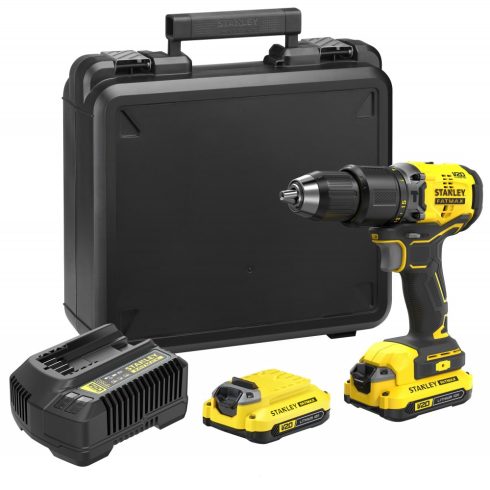 STANLEY FATMAX 18 Volt-os V20 akkumulátoros ütvefúró/csavarozó KEFE NÉLKÜLI                           SFMCD715C2K-Q