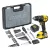 STANLEY FATMAX V20 kefementes ütvefúró-csavarozó,1x2Ah akkuval,töltővel,100db-os készlettel,hordtásk  SFMCD716D1A-Q