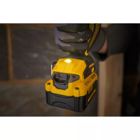STANLEY FATMAX V20 kefementes ütvefúró-csavarozó,1x2Ah akkuval,töltővel,100db-os készlettel,hordtásk  SFMCD716D1A-Q