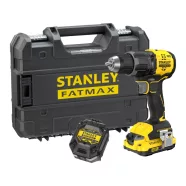   STANLEY FATMAX V20 kefementes ütvefúró-csavarozó,1x2Ah akkuval,töltővel,1900ford/perc,60Nm,ProStack   SFMCD716D1T-Q