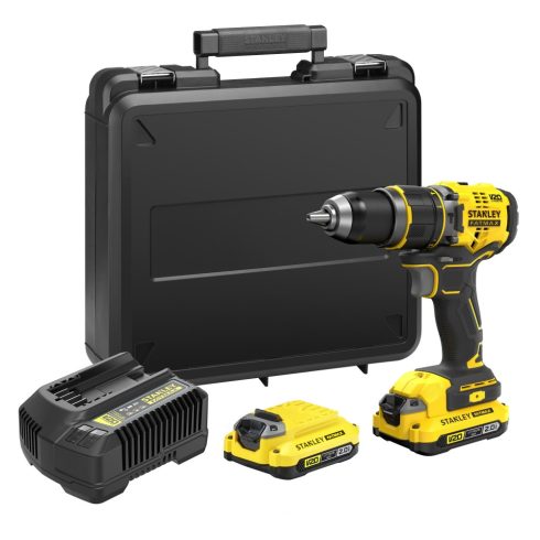 STANLEY FATMAX 18 Volt-os V20 akkumulátoros ütvefúró/csavarozó KEFE NÉLKÜLI                           SFMCD721D2K-Q