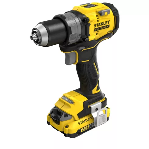 STANLEY FATMAX 18 Volt-os V20 akkumulátoros fúrócsavarozó, KEFE NÉLKÜLI, 2 x 2Ah akkumulátorral, hor  SFMCD725D2K-Q