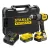 STANLEY FATMAX V20 kefementes ütvefúró-csavarozó,2x4Ah akkuval,töltővel,2000ford/perc,80Nm,ProStack   SFMCD726M2T-Q