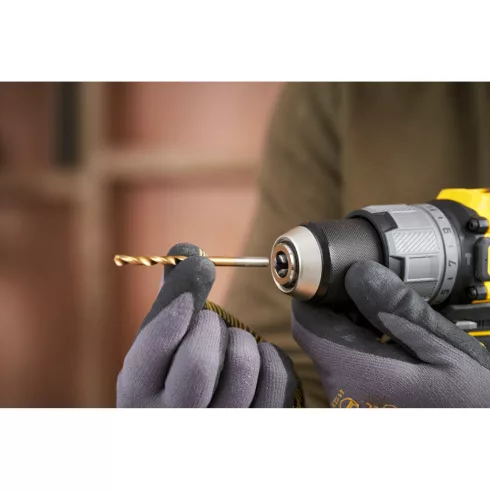 STANLEY FATMAX V20 kefementes ütvefúró-csavarozó,2x4Ah akkuval,töltővel,2000ford/perc,80Nm,ProStack   SFMCD726M2T-Q