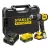 STANLEY FATMAX V20 kefementes ütvefúró-csavarozó,2Ah+4Ah akkuval,töltővel,2000ford/perc,80Nm,ProStac  SFMCD726MDT-Q