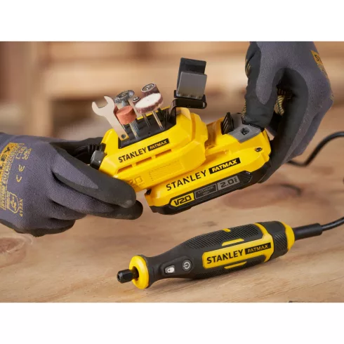STANLEY FATMAX 18 Volt-os V20 akkumulátoros forgószerszám, akku, töltő nélkül                         SFMCE030B-XJ