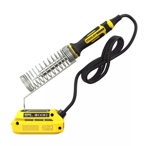 STANLEY FATMAX 18 Volt-os V20 vezeték nélküli forrasztópáka, akkumulátor nélkül                       SFMCE040B-XJ