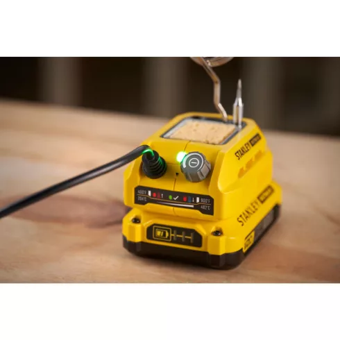 STANLEY FATMAX 18 Volt-os V20 vezeték nélküli forrasztópáka, akkumulátor nélkül                       SFMCE040B-XJ