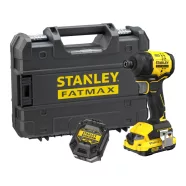   STANLEY FATMAX V20 ütvecsavarozó, kefementes, 2800ford./perc, 170nM, 2Ah akkuval, töltővel, ProStack  SFMCF811D1T-Q