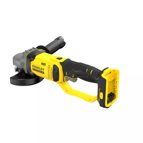 STANLEY FATMAX 18 Volt-os V20 akkumulátoros sarokcsiszoló, akku és töltő nélkül                       SFMCG300B-XJ