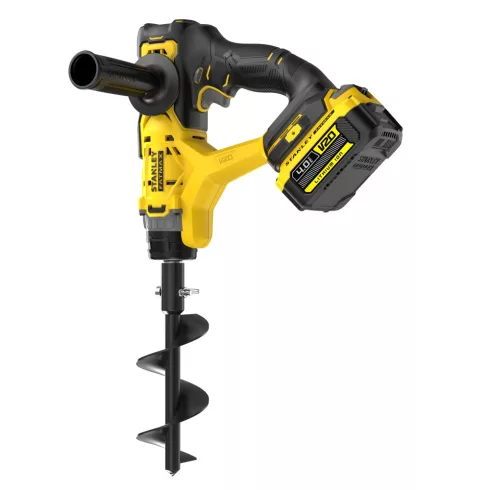 STANLEY FATMAX V20 akkumulátoros csigafúró, akkuval                                                   SFMCGA75M1-QW