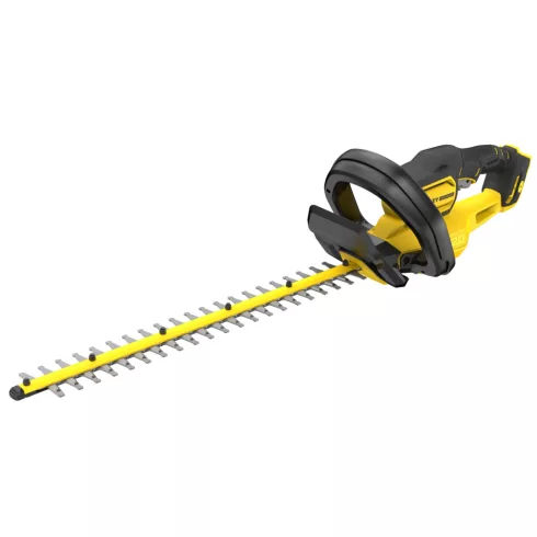 STANLEY FATMAX V20 sövényvágó, akkumulátor nélkül, 55cm vágóél, edzett acél pengék, kiegészítő fogan  SFMCHT655B-XJ
