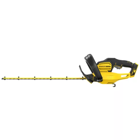 STANLEY FATMAX V20 sövényvágó, akkumulátor nélkül, 55cm vágóél, edzett acél pengék, kiegészítő fogan  SFMCHT655B-XJ
