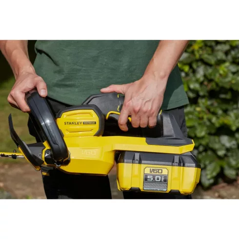 STANLEY FATMAX 54 Volt-os V60 akkumulátoros sövényvágó, 60 cm                                         SFMCHTB866B-X