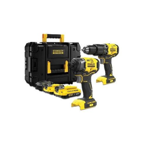 STANLEY FATMAX 18V COMBO SFMCD715 + SFMCF810                                                          SFMCK461D2T-Q