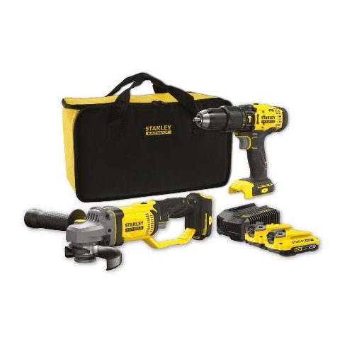 STANLEY FATMAX 18V COMBO SFMCD711 + SFMCG400                                                          SFMCK471D2S-Q