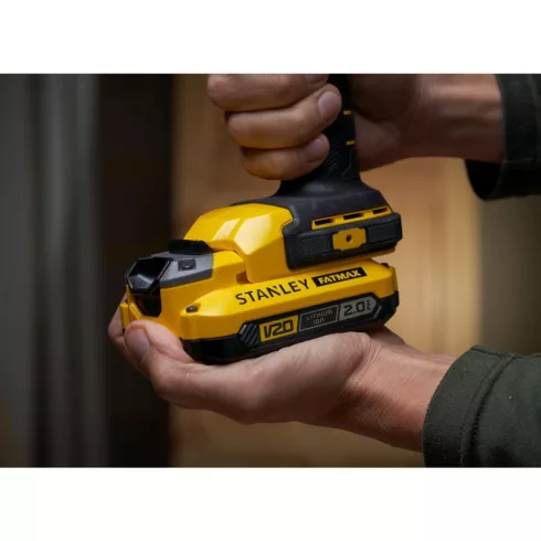 STANLEY FATMAX V20 Kézi LEDlámpa - akkumulátor és töltő nélkül                                        SFMCL050B-XJ