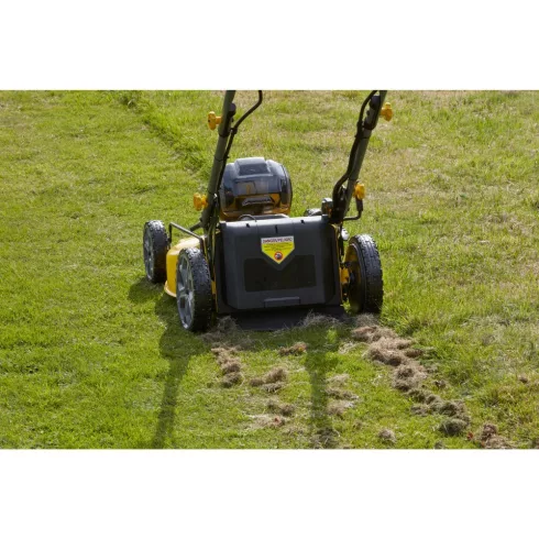 STANLEY FATMAX 54 Volt-os V60 akkumulátoros kefementes önjáró fűnyíró 51cm                            SFMCMS2653B-X