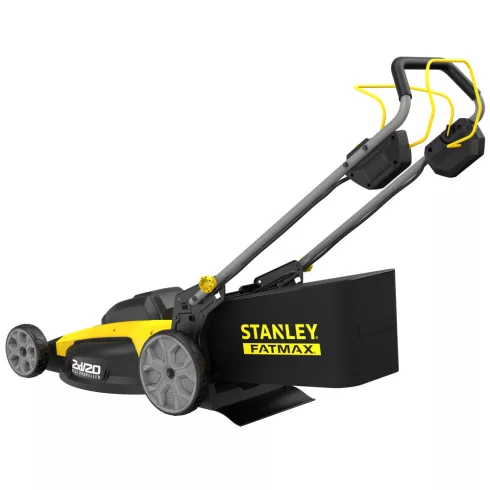 STANLEY FATMAX V20 önjáró akkumulátoros fűnyíró, akkuval, kefe nélküli                                SFMCMWS251M-Q