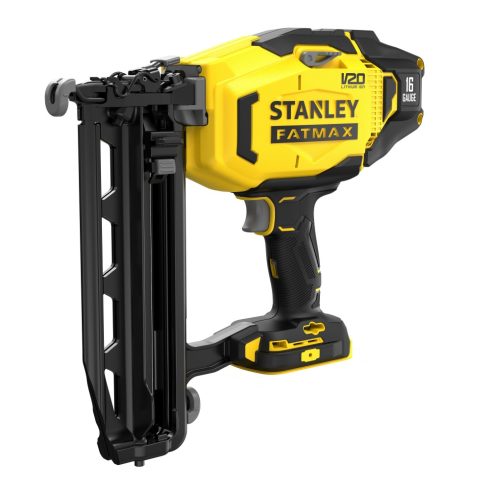 STANLEY FATMAX 18 Volt-os V20 akkumulátoros tűző és szegezőgép 16G                                    SFMCN616B-XJ