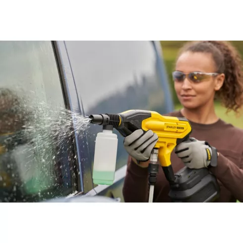 STANLEY FATMAX V20 akkumulátoros kézi magasnyomású mosó, akkuval                                      SFMCPC93M1-QW
