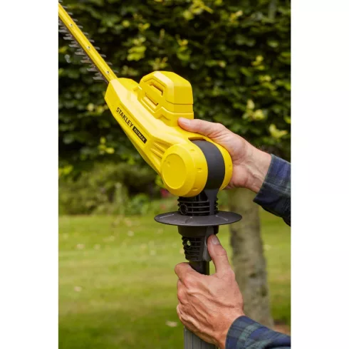 STANLEY FATMAX 18 Volt-os V20 akkumulátoros magassági sövényvágó, 45cm                                SFMCPH845M1-Q