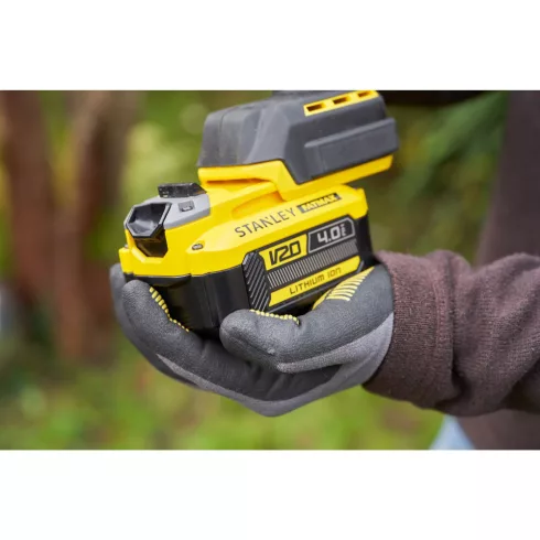 STANLEY FATMAX V20 akkumulátoros metszőolló, akkuval                                                  SFMCPP32M1-QW