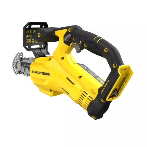 18V STANLEY FATMAX V20 mini láncfűrész 6''/15 cm, akku nélkül                                         SFMCPS415B-XJ