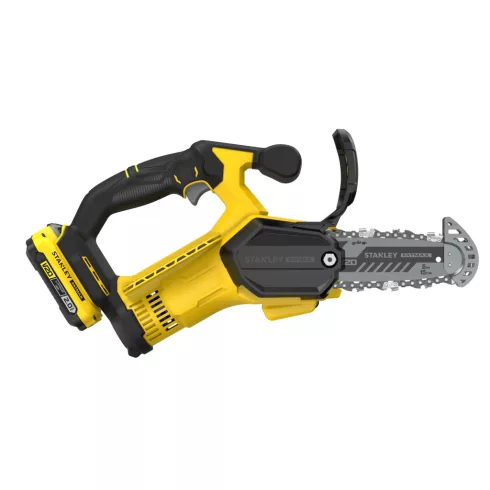18V STANLEY FATMAX V20 mini láncfűrész 6''/15 cm, akkuval                                             SFMCPS415D1-Q