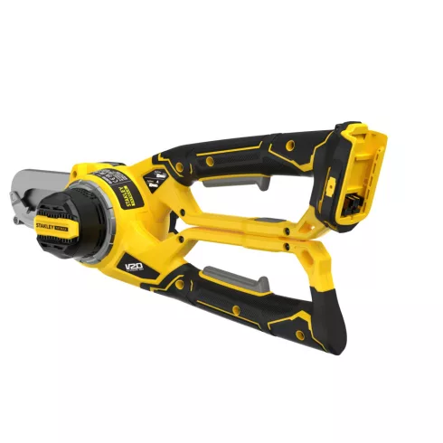 STANLEY FATMAX V20 aligátor ágvágó fűrész, akkumulátor nélkül, 15cm vezetőlemez, max.10cm ágvastagsá  SFMCPS515B-XJ