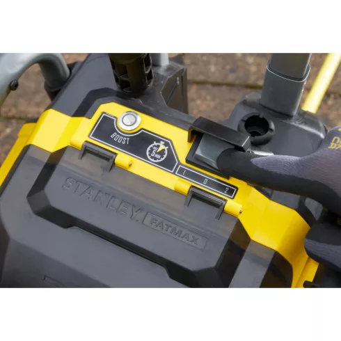 STANLEY FATMAX 18 Volt-os V20 akkumulátoros magasnyomású mosó, akku és töltő nélkül                   SFMCPW1500B-X