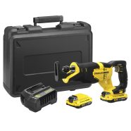   STANLEY FATMAX 18 Volt-os V20 akkumulátoros orrfűrész                                                 SFMCS300D2K-Q