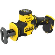   STANLEY FATMAX 18 Volt-os V20 akkumulátoros kompakt kardfűrész, akku nélkül, kefe nélküli             SFMCS305B-XJ