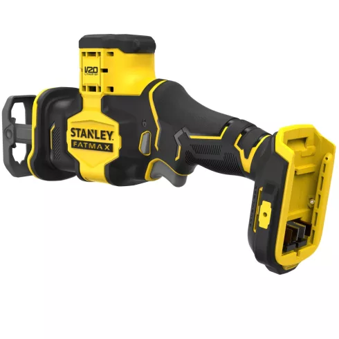 STANLEY FATMAX 18 Volt-os V20 akkumulátoros kompakt kardfűrész, akku nélkül, kefe nélküli             SFMCS305B-XJ