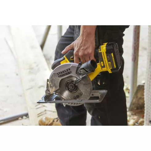 STANLEY FATMAX 18 Volt-os V20 akkumulátoros körfűrész                                                 SFMCS500B-XJ
