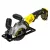STANLEY FATMAX V20 kefementes körfűrész, 115mm, akku nélkül, 4500 ford./perc,38mm vágás,láb 45-fokba  SFMCS515B-XJ