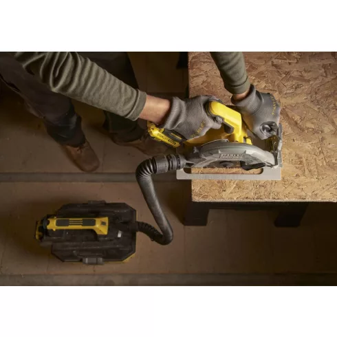 STANLEY FATMAX 18 Volt-os V20 akkumulátoros körfűrész, KEFE NÉLKÜLI                                   SFMCS550B-XJ