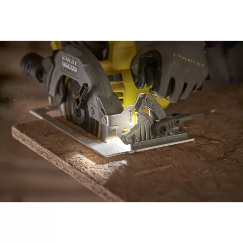 STANLEY FATMAX 18 Volt-os V20 akkumulátoros körfűrész, KEFE NÉLKÜLI                                   SFMCS550B-XJ