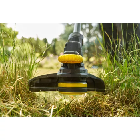 STANLEY V20 fűszegélynyíró, 4Ah akkuval, töltővel, 25cm vágási szélesség, 9000ford./perc              SFMCST925M1-Q