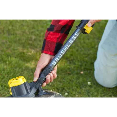 STANLEY FATMAX V20 akkumulátoros fűszegélyvágó, akku nélkül, kefe nélküli                             SFMCSTB933B-X
