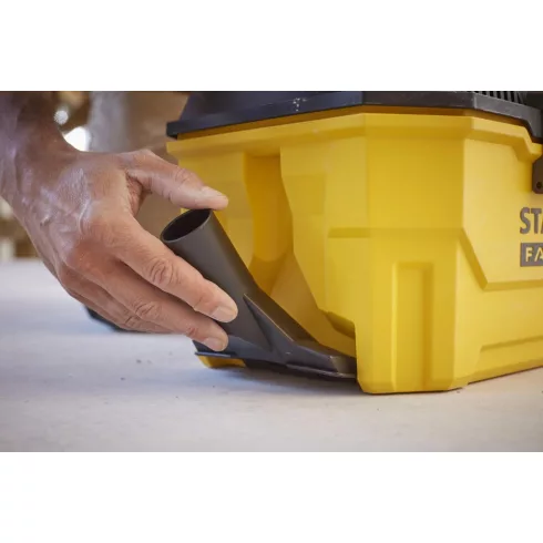 STANLEY FATMAX 18 Volt-os V20 akkumulátoros nedves-száraz porszívó                                    SFMCV002B-XJ