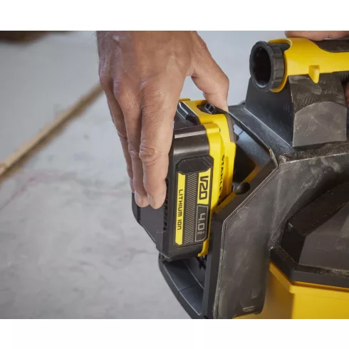 STANLEY FATMAX 18 Volt-os V20 akkumulátoros nedves-száraz porszívó                                    SFMCV002B-XJ