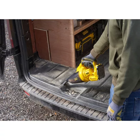 STANLEY FATMAX 18 Volt-os V20 akkumulátoros kézi porszívó, akku és töltő nélkül                       SFMCVH001B-XJ
