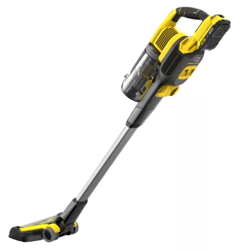 STANLEY FATMAX 18 Volt-os V20 akkumulátoros álló porszívó, akkuval, töltővel                          SFMCVS001D1-Q