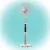 Állványos ventilátor 3D oszcillálás, fehér, 40cm, 60 W, HSO                                           SFR403D