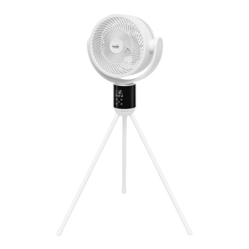 Állványos ventilátor, 50W, 12 fokozat, 3 dőlésszög, 18 cm lapátátmérő, időzítő, oszcillálás, HSO      SFR88DC
